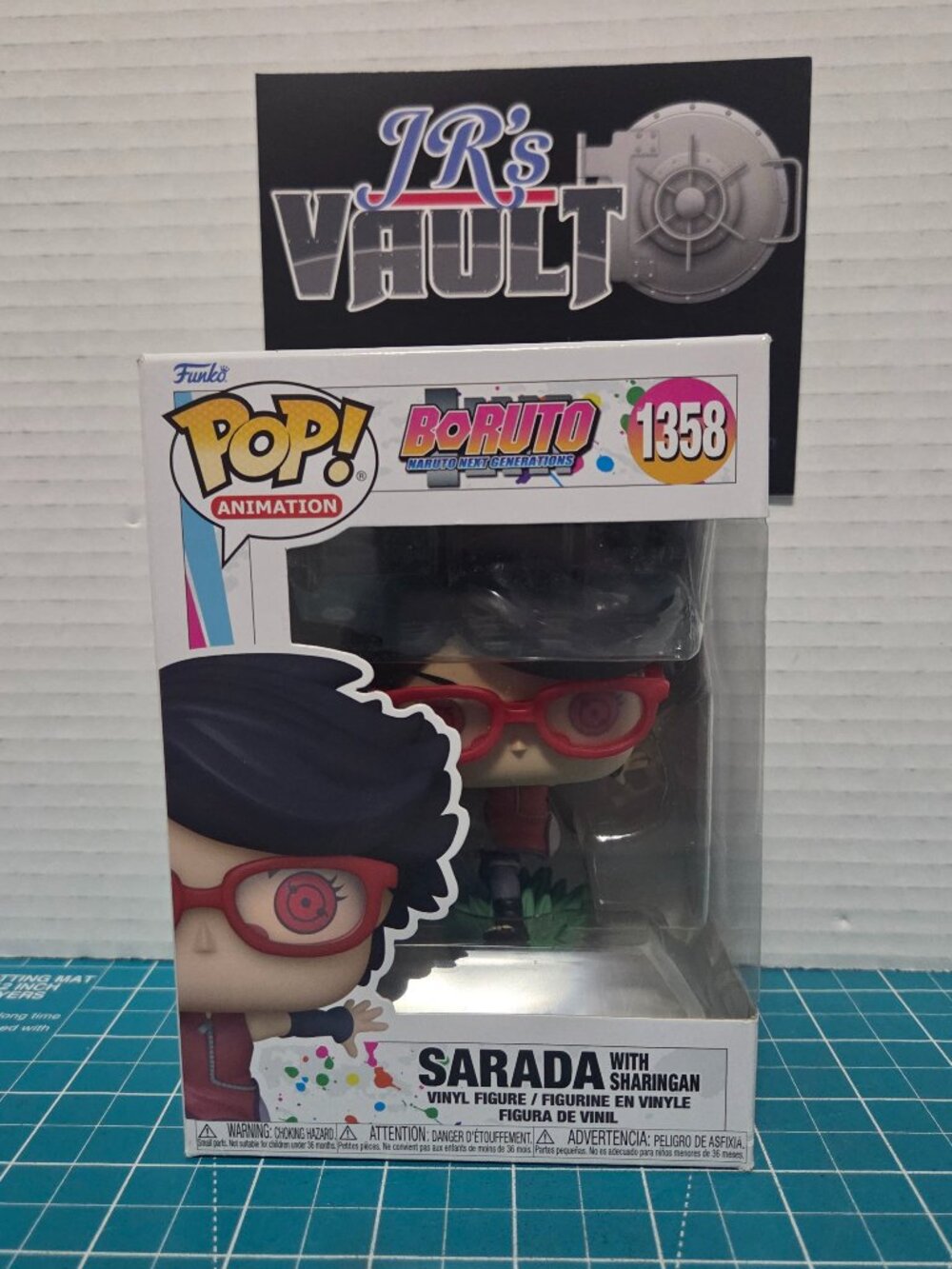 Funko POP Animation Boruto Naruto Next Generation Sarada Sharingan 1358 Figure